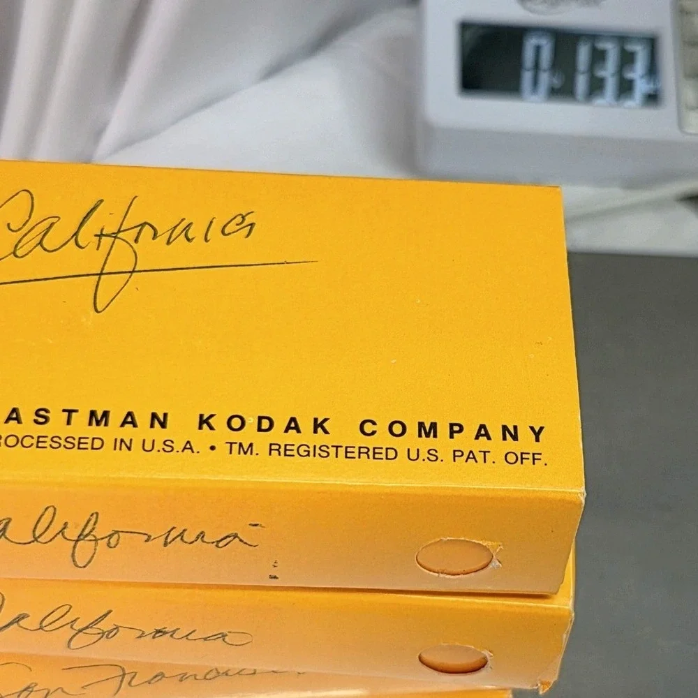 Vintage Kodak Film Slide Lot 5-Piece Found Footage Mystery Pack Retro Media